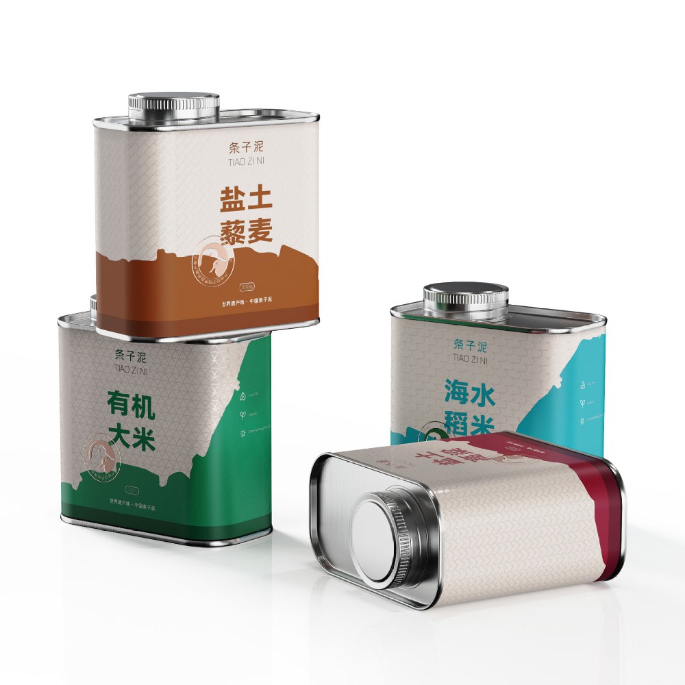条子泥·谷物系列包装