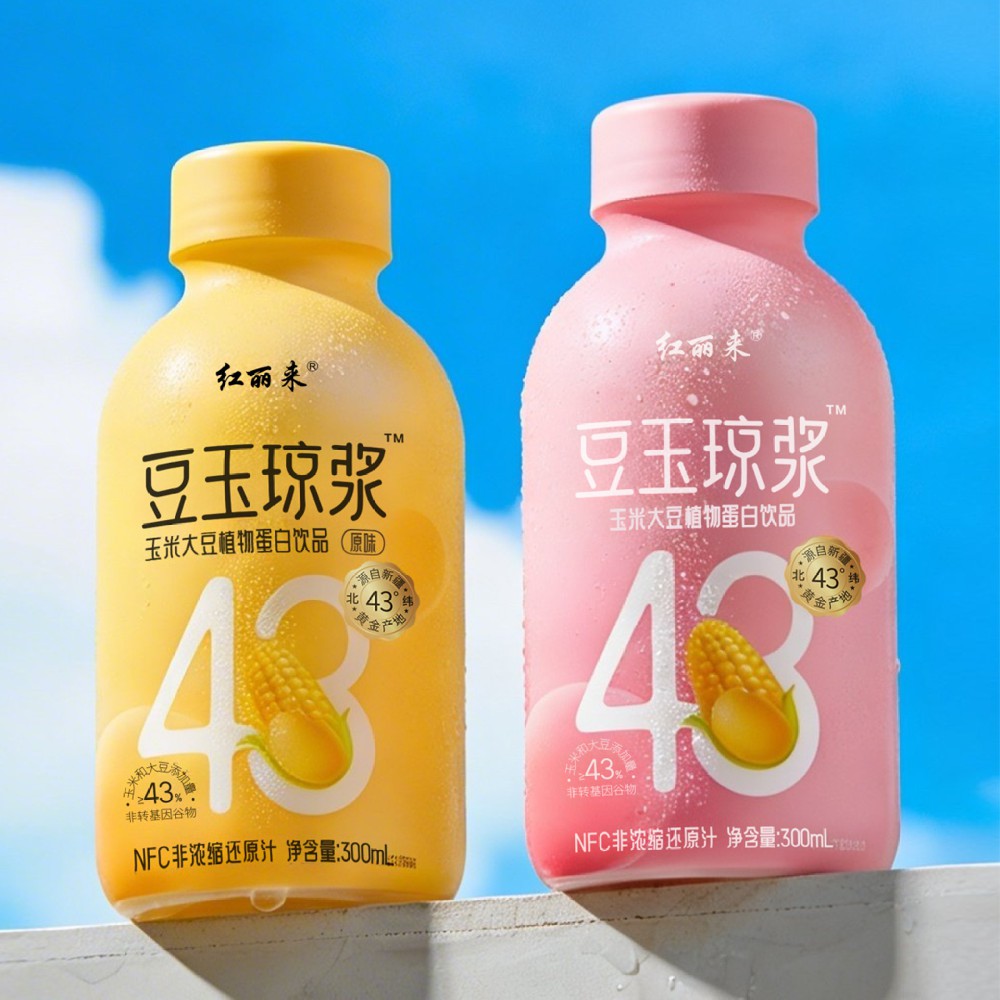 豆玉琼浆植物饮品包装设计