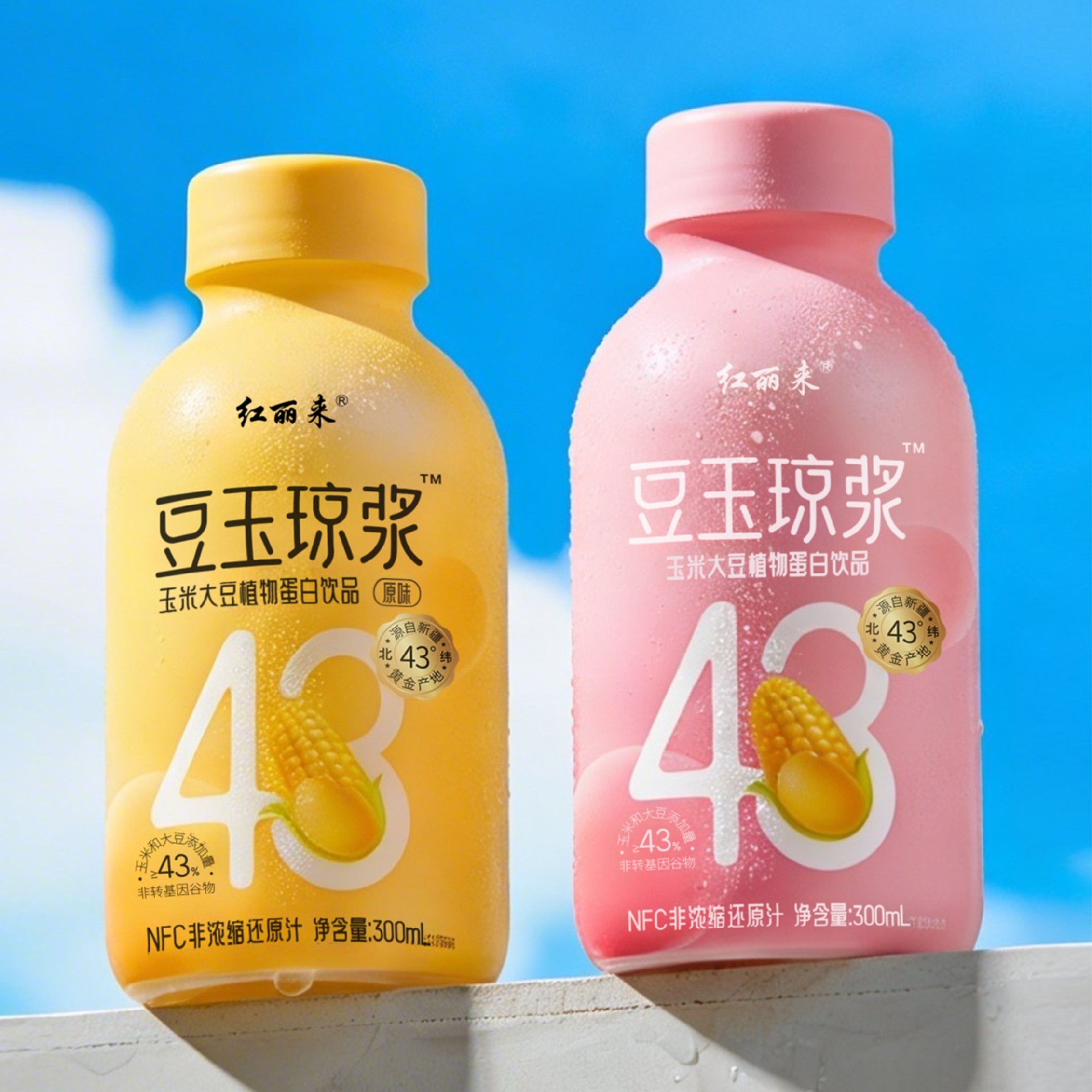 豆玉琼浆植物饮品包装设计